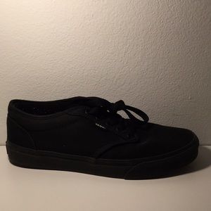 Black on black vans